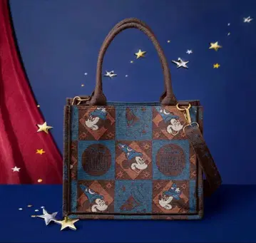 [새상품] 도쿄 바나나 디즈니 판타지아 85주년 자카드 토트백