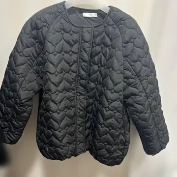 새상품 Green Parks swingby 하트 퀼트 퀼팅 자켓