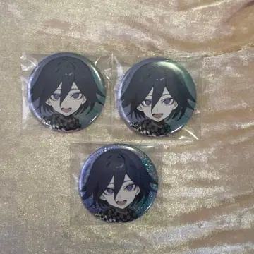 단간론파v3 작가2 오마 코키치 캔뱃지 노멀 홀로그램