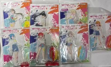 K 러브 라이브 슈퍼스타 아토레 페인터 스타일 아크릴 스탠드 7개