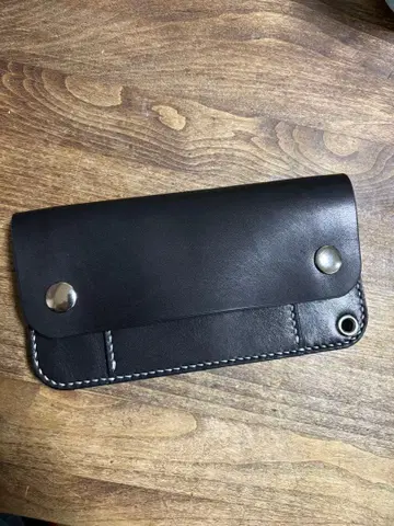 도치기 가죽 트래커 월렛 2단 접이식 장지갑 호윈 2층