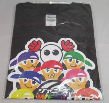 쟈니즈WEST 쟈니즈WEST x 바보짱 T셔츠 *블랙/S사이즈 S사이즈