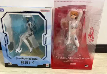 신 에반게리온 레이 아스카 피규어 세트 판매 미개봉 새상품