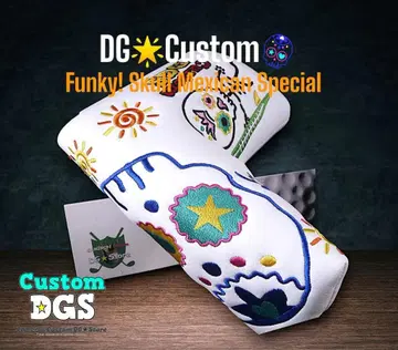 특별 할인!! 스컬 멕시칸 & 서프 스컬 화이트 골프헤드커버 마그넷