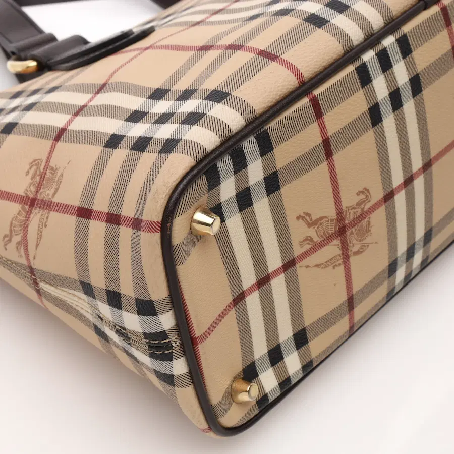 博柏利（Burberry）Haymarket格纹单肩包