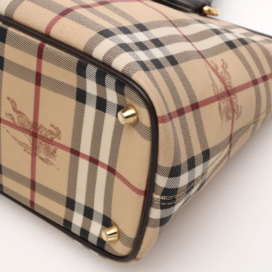 博柏利（Burberry）Haymarket格纹单肩包