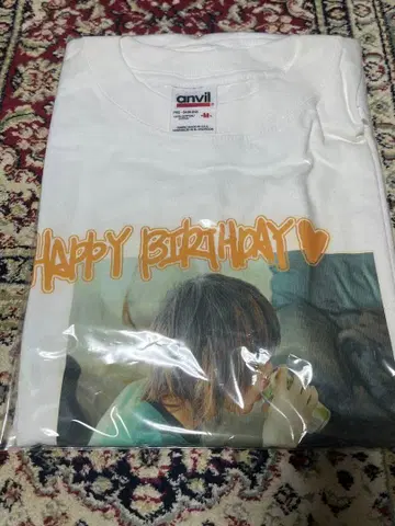 초레어 BUMP OF CHICKEN 후지와라 모토오 23세 생일 T셔츠