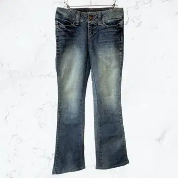 13754 Y2K 00s 브라퍼즈 부츠컷 데님 플레어 W61 구제 의류