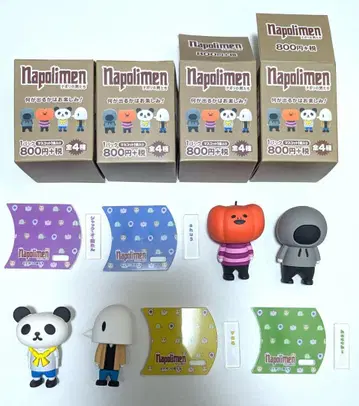 나폴리의 남자들 러버 마스코트 4개 세트