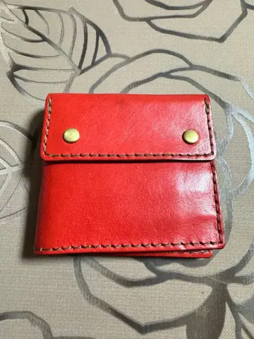 HERZ 헤르츠 접이식 지갑 레드