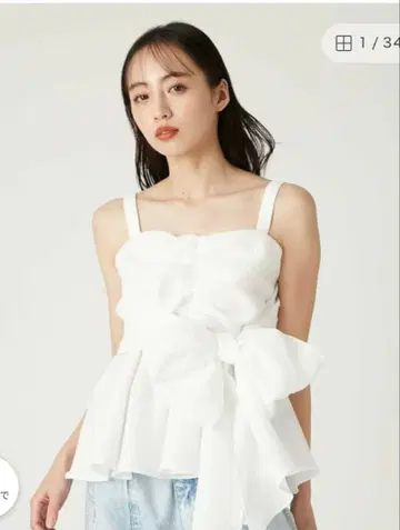 FRAY I.D 2way 리본 상의