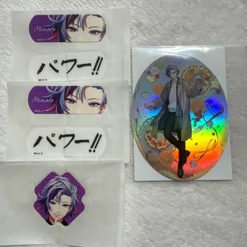 니지산지 참에이드 & ART OF NIJISANJI 씰 후와 미나토