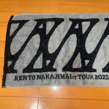 나카지마 켄토 1st TOUR 2025 N/bias 타월 K 샤워의 정화