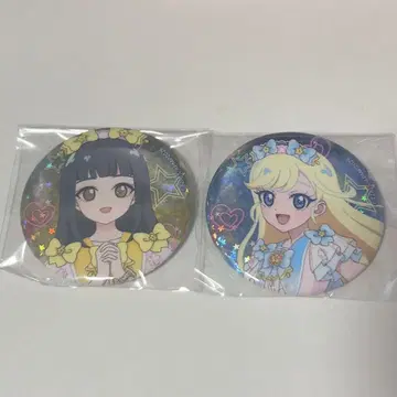 비밀의 아이프리 훼미리마트 홀로그램 캔뱃지 츠무기 미츠키