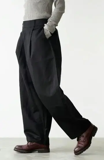 nuuno./누우노 피그 팬츠 코튼 린넨