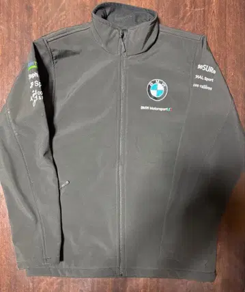BMW 모터스포츠 블랙 소프트쉘 자켓 L 사이즈