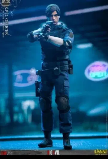 미사용 새상품 1/12 액션 피규어 레온 바이오 LIMTOYS