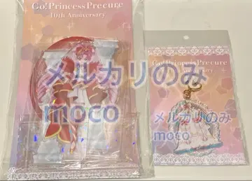 큐어 스칼렛 아크릴 스탠드 의상 백참 세트