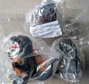 진좌수 고질라 1995 고질라 2023 헤도라 2004 피규어 3체 세트