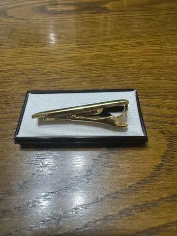 HITACHI 골드 넥타이핀