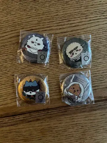 치이카와 (먼작귀) 히로아카 캔뱃지 4개 세트