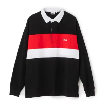 [ 미사용 새상품 ] FILA 휠라 L/S 라거 셔츠 M 블랙 남성용