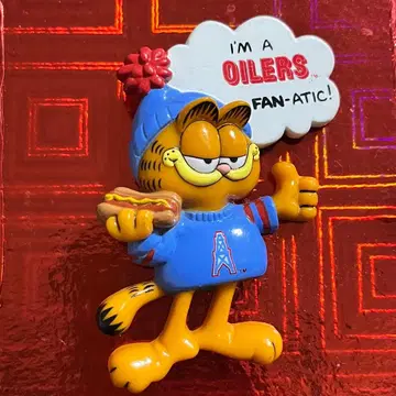 70s 빈티지 가필드 빅 브로치 배지 B