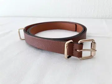 MAISON BOINET 브라운 가죽 벨트 85/34