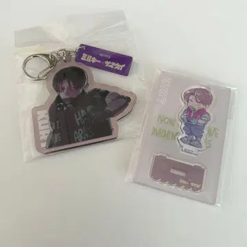 은하 특급 밀키 서브웨이 아크릴 스탠드 아크릴 키링 카트