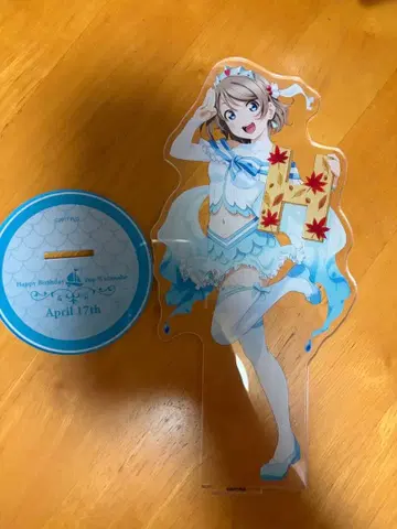 러브 라이브! 선샤인!! 와타나베 요우 벌스데이 BIG 아크릴 스탠드