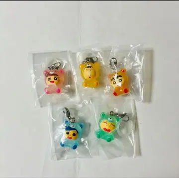 짱구는 못말려(크레용 신짱) 메지루시 액세서리 모두 함께 곰 파자마