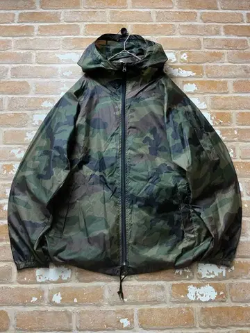 00s 나일론 자켓 카모플라쥬 y2k 밀리터리 카모 무늬 구제 의류