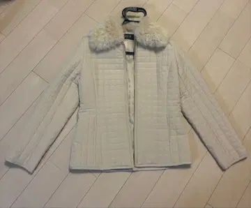 베이지 퀼팅 자켓 여성용 도쿄 스타일