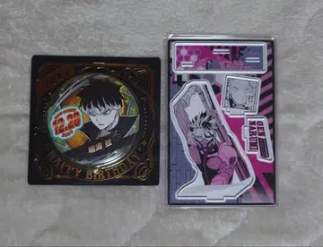 괴수8호 나루미 겐 벌스데이 캔뱃지 명장면 디오라마 피규어 아크릴 스탠드