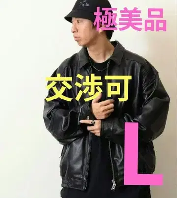 BEAMS 빔즈 가죽 블루종 가죽 자켓