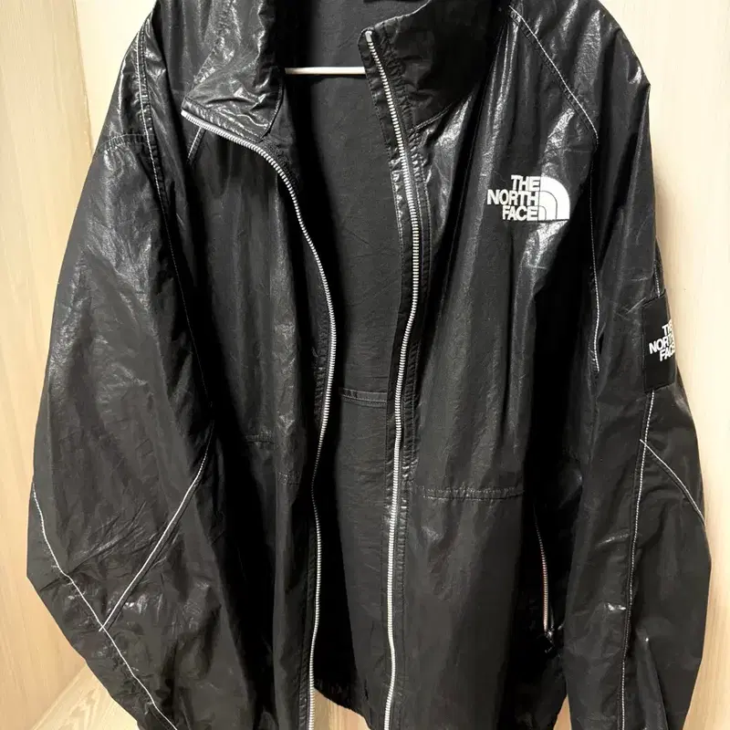 박보검 바람막이 노스페이스 올레마 플래쉬 자켓 블랙 XL 105