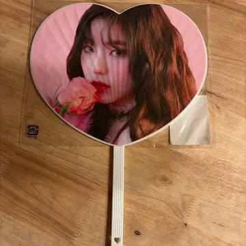 Irene 하트형 부채 Red Velvet 콘서트