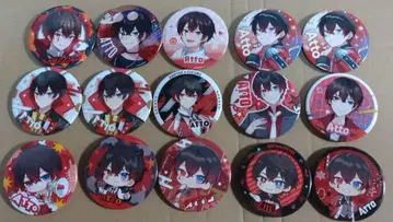 앰프 턱 아토군 캔뱃지 15개