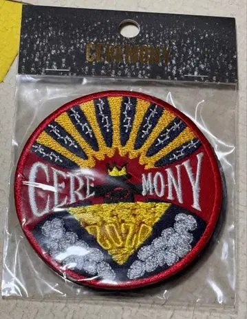 KingGnu CEREMONY 자수 패치 2세트