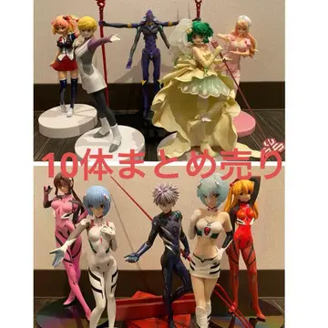 에반게리온 마크로스 건담 피규어 모음 2점