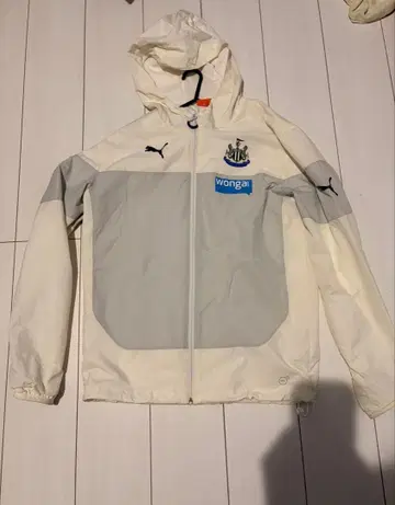 Puma 나일론 자켓 뉴캐슬 화이트/그레이