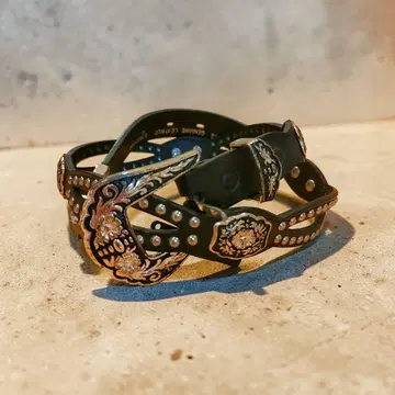 NOCONA 노코나 가죽 벨트 웨스턴 블랙 가죽