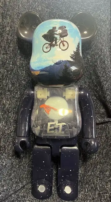 메디콤토이 베어브릭 ET 라이트업 피규어 1000% 레어