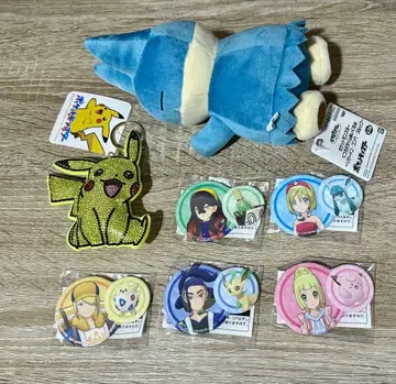 포켓몬스터 포켓몬 봉제 인형 캔뱃지 키링 모음