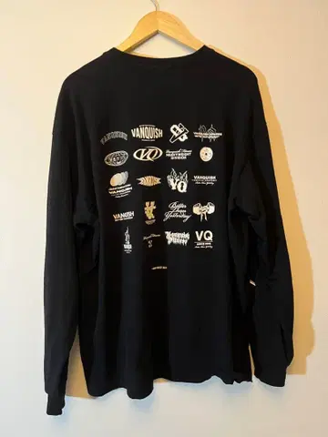 VANQUISHFITNESS 블랙 롱티 vanquish