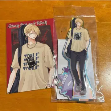 길고양이와 늑대 미유키 꿀벌 스즈키 늑대 아크릴 스탠드