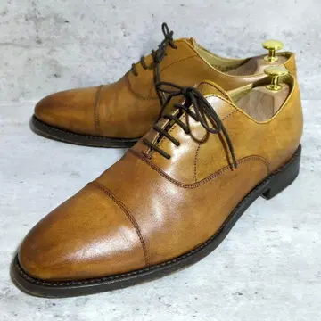 [Berwick] 68577/스트레이트 팁/내피/스페인산/가죽/브라운