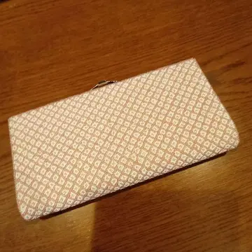 일본 의류용 비즈 백 핑크 계열 미사용품