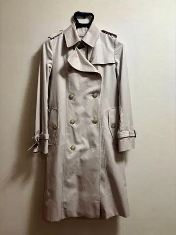 매킨토시 베이지 트렌치코트 라이너 포함