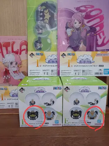 제일복권 원피스 E상 세라핌 미니 피규어 2개 + 덤 포함